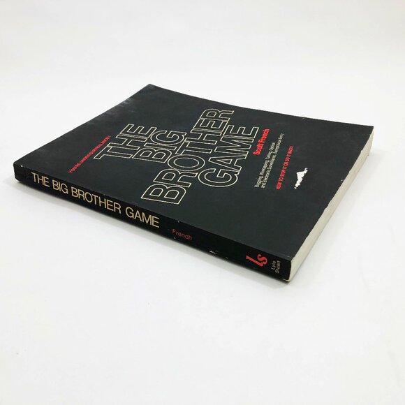 The Big Brother Game Vintage Book by Scott French 1975 Surveillance - Picture 6 of 8
